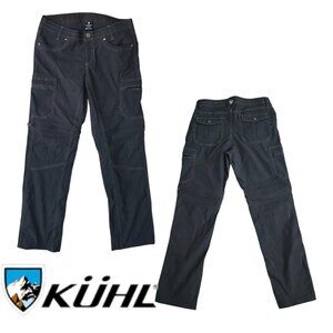 Kuhl Anika Zip Off Convertible Pant Women's Size 6 Khaki Olive Army Green